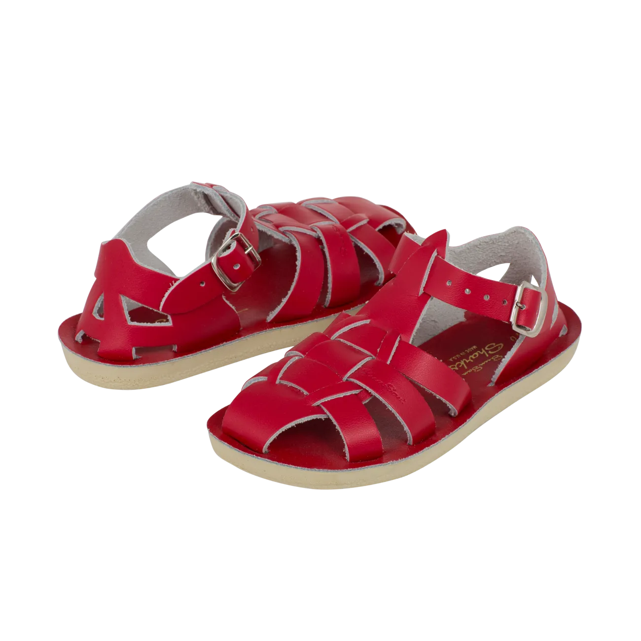 (4404) Salt-Water Sandal Shark - RED