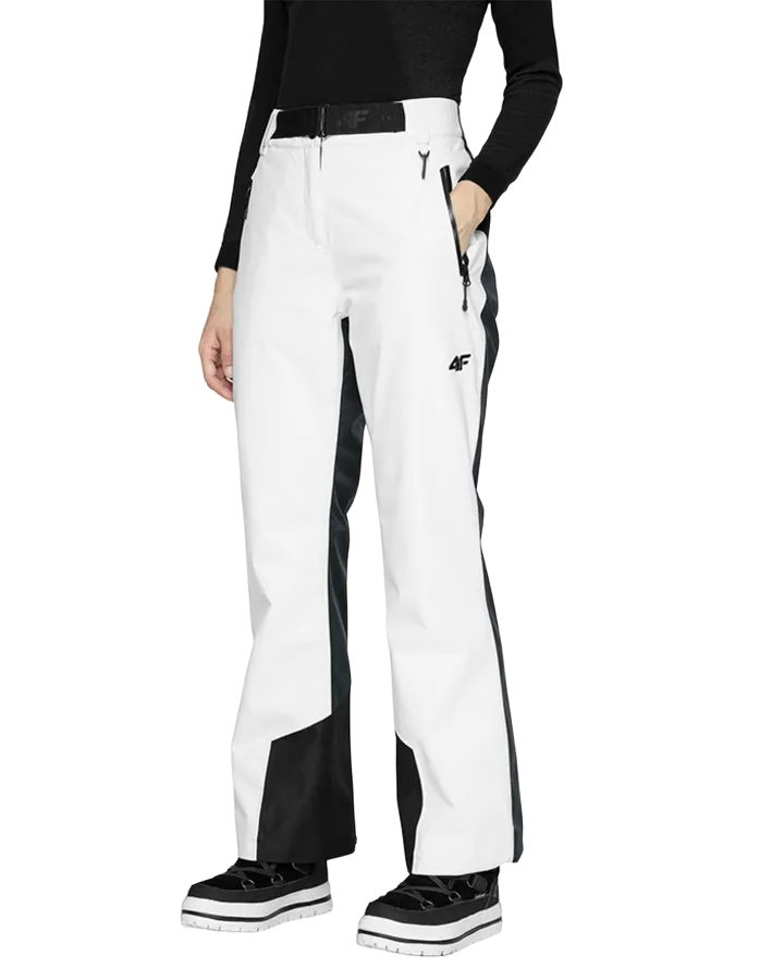 4F Glory Womens Ski Pant - White - 2022