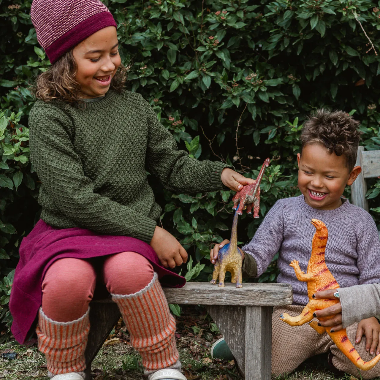 Aran Organic Merino Kids Jumper (3-10y)