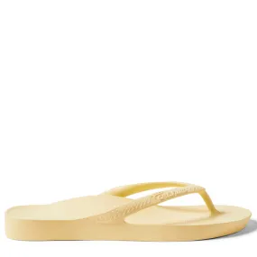 ARCH SUPPORT THONGS - LEMON