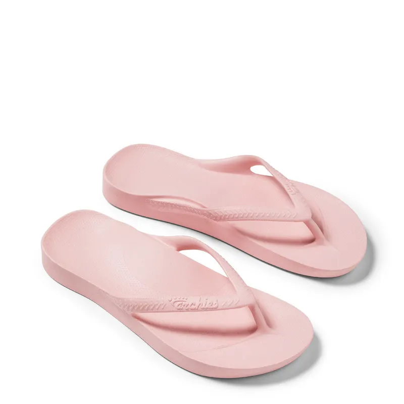 ARCH SUPPORT THONGS - PINK