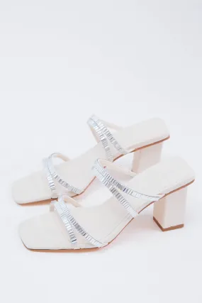 Aria Rhinestone Heel, White | Coconuts by Matisse