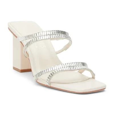 Aria Rhinestone Heel, White | Coconuts by Matisse