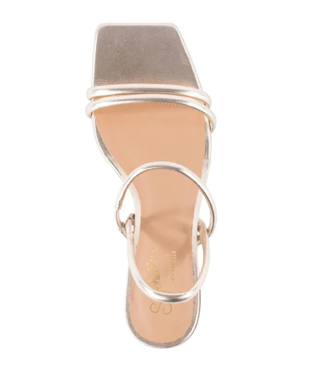 Banks Metallic Leather Sandal