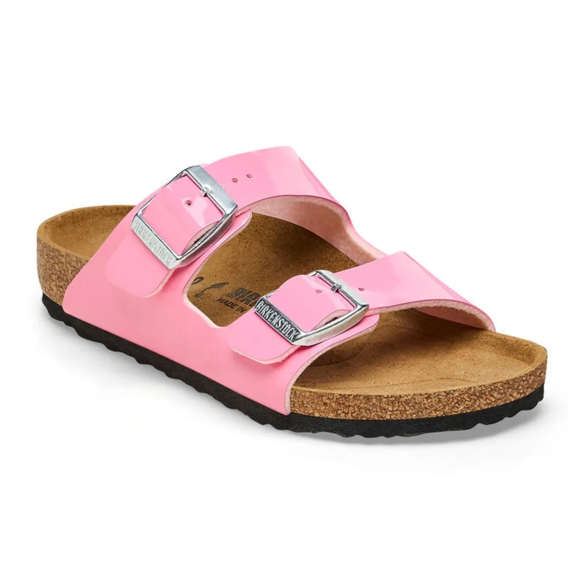 Birkenstock Girl's Arizona Patent Candy Pink