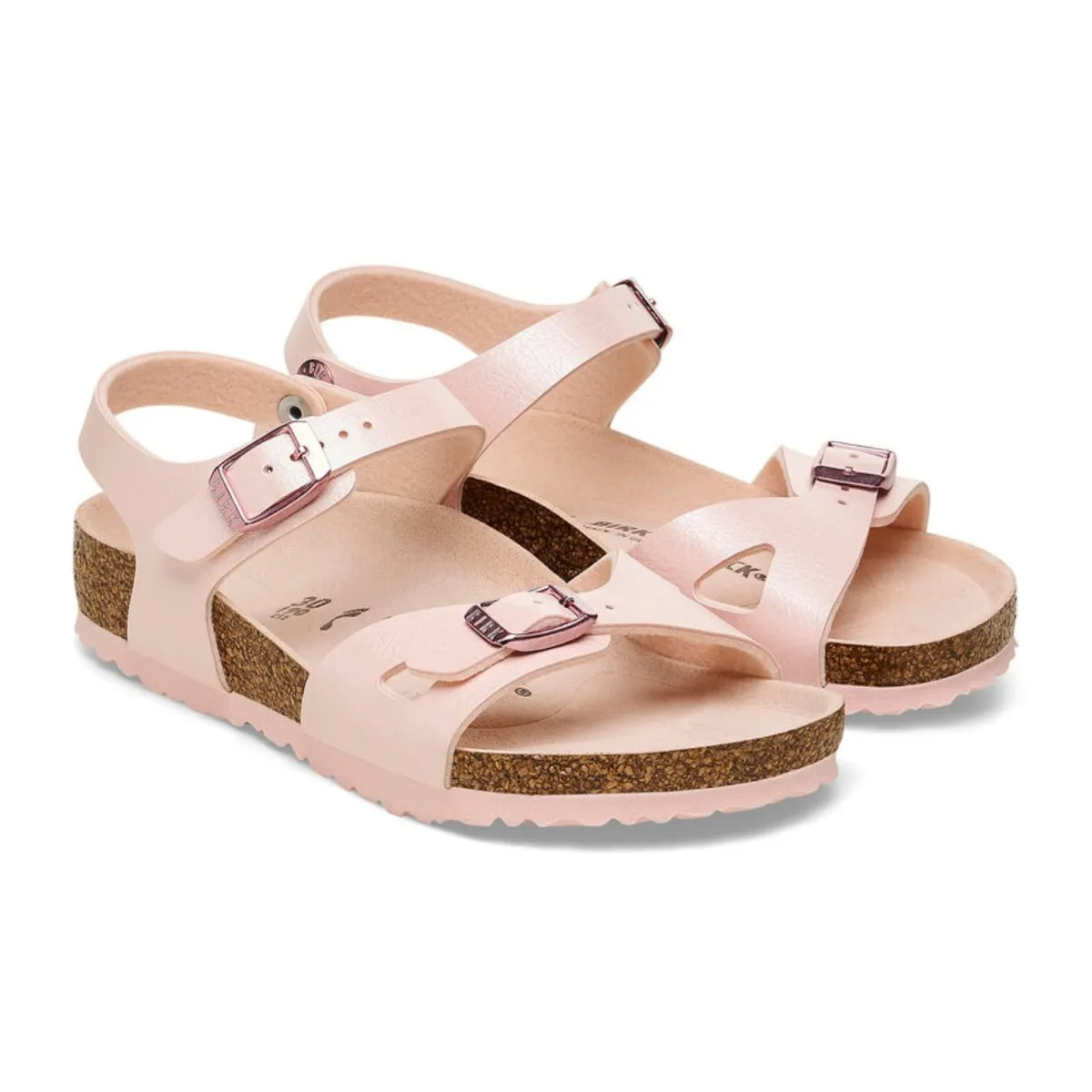 Birkenstock Girl's Rio Graceful Light Rose