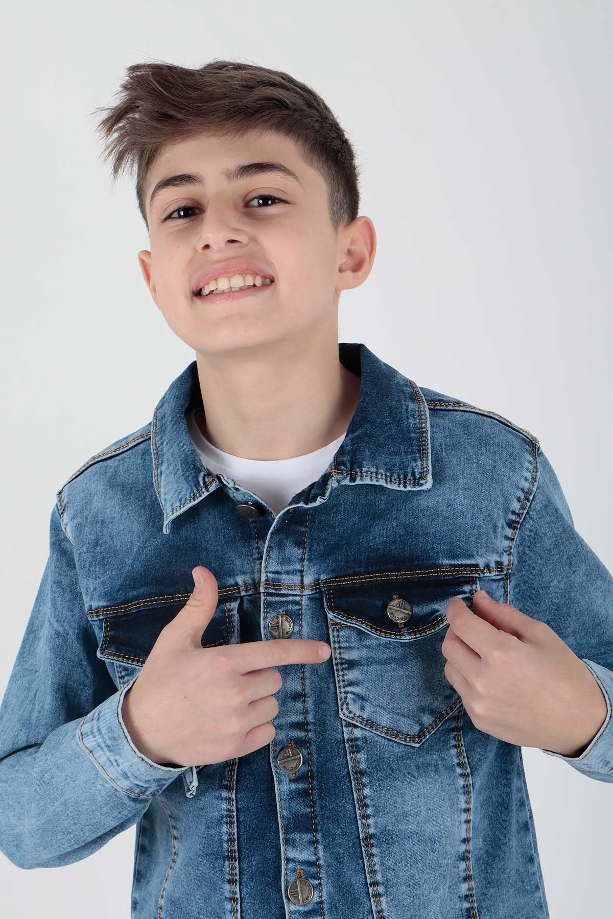 Boy Jean Jacket Daily Fashionable AK22152023