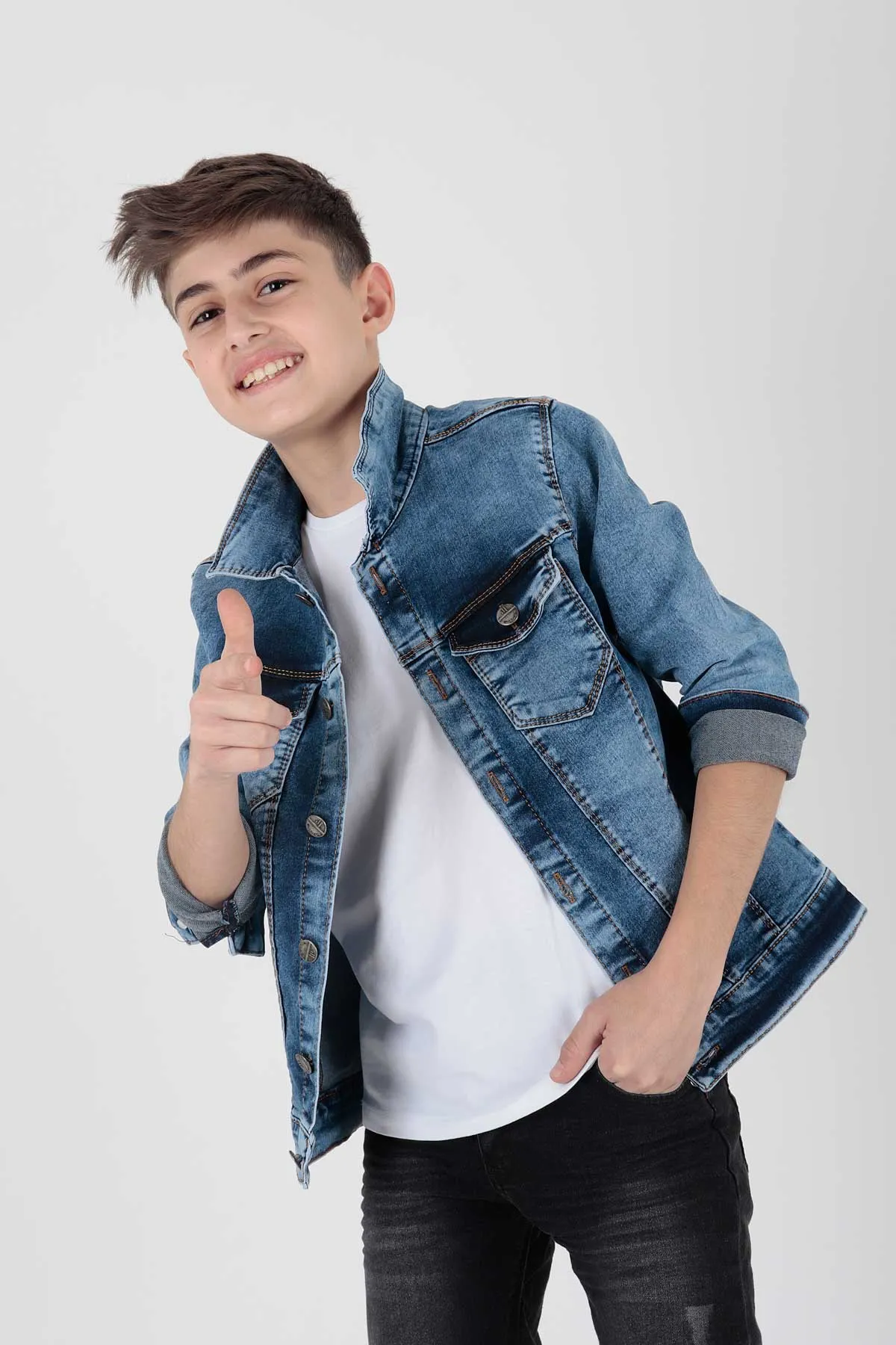 Boy Jean Jacket Daily Fashionable AK22152023