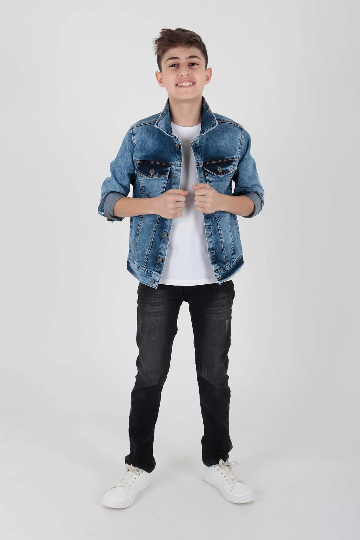 Boy Jean Jacket Daily Fashionable AK22152023