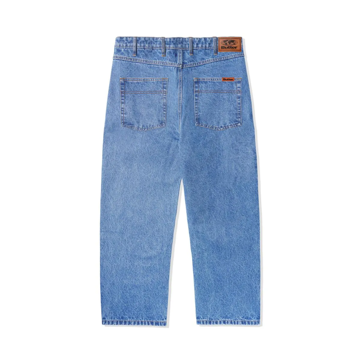 Butter Goods Relaxed Denim Jeans Washed Indigo