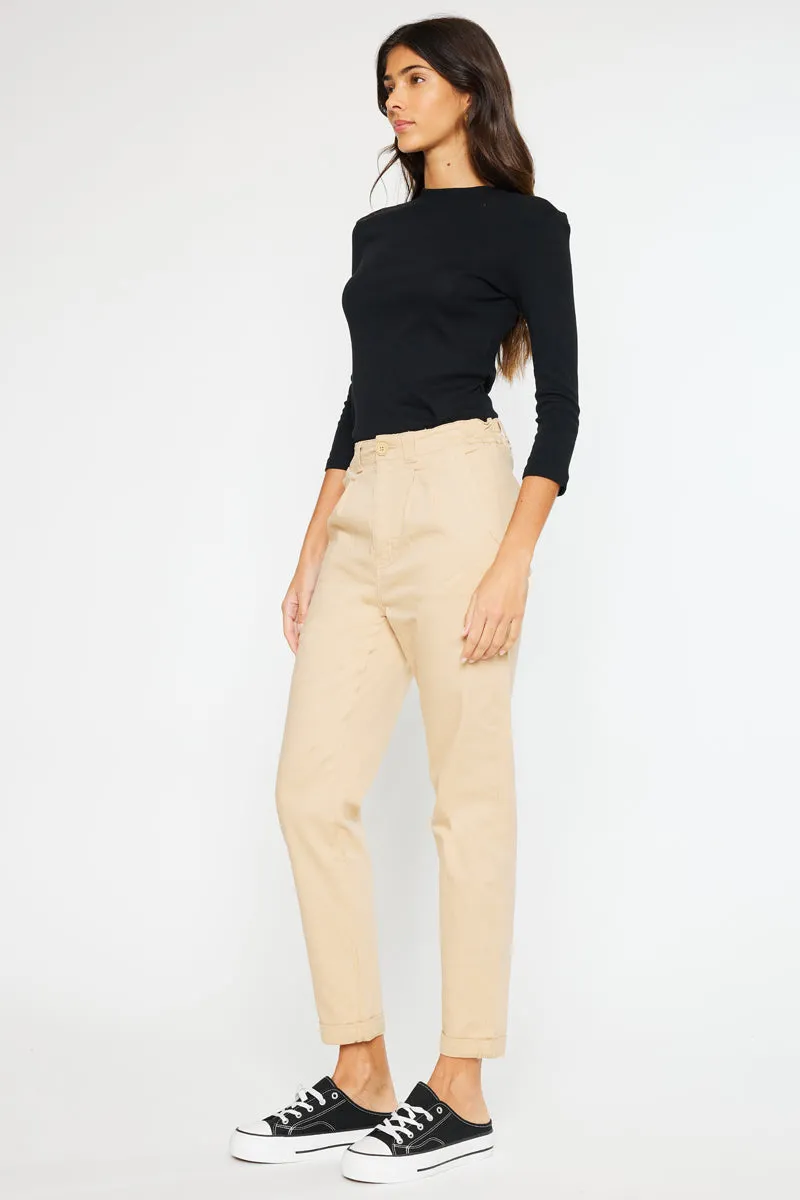 Cammie Ultra High Rise Khaki Pants