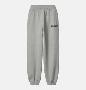 Carhartt WIP Women's Bubbles Sweat Pants in Grey Heather