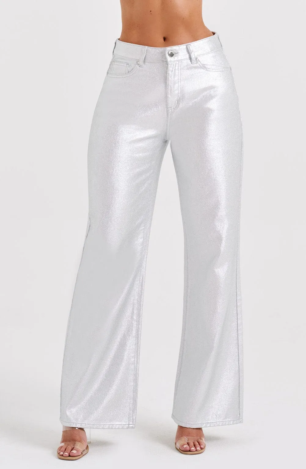 Cassidy Pant - Silver