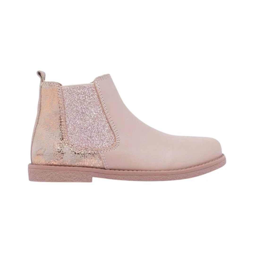 CHELSEA 2 CLARKS - ROSE/ROSE GOLD DISTRESS