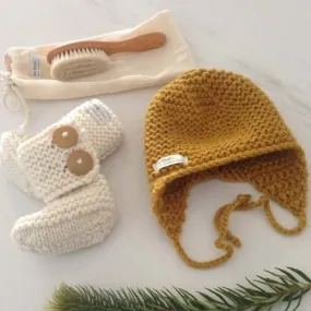 Chunky Knit Hat and Boots