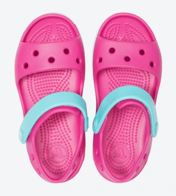 Crocs girls' sandal Crocband Sandal Kid 12856 6LH fuchsia