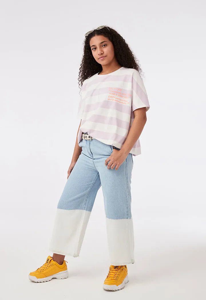 Dip Dye Denim Pants