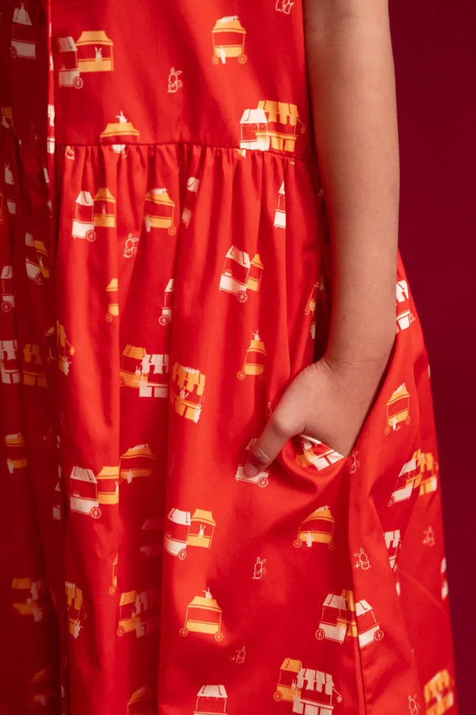 Ella Cheongsam - Red Night Market