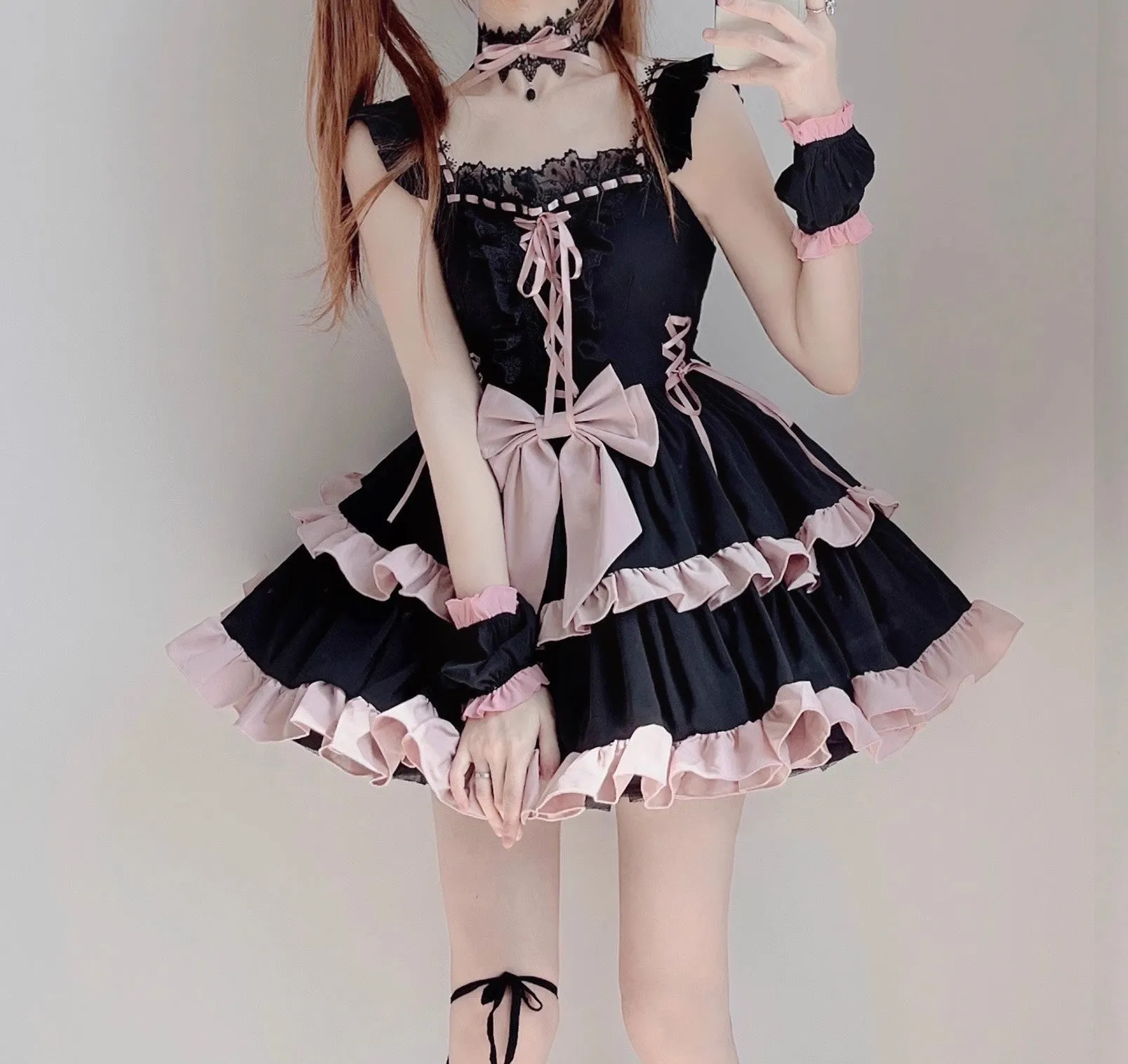 Fashion Lolita Bowtie Dress PN6534