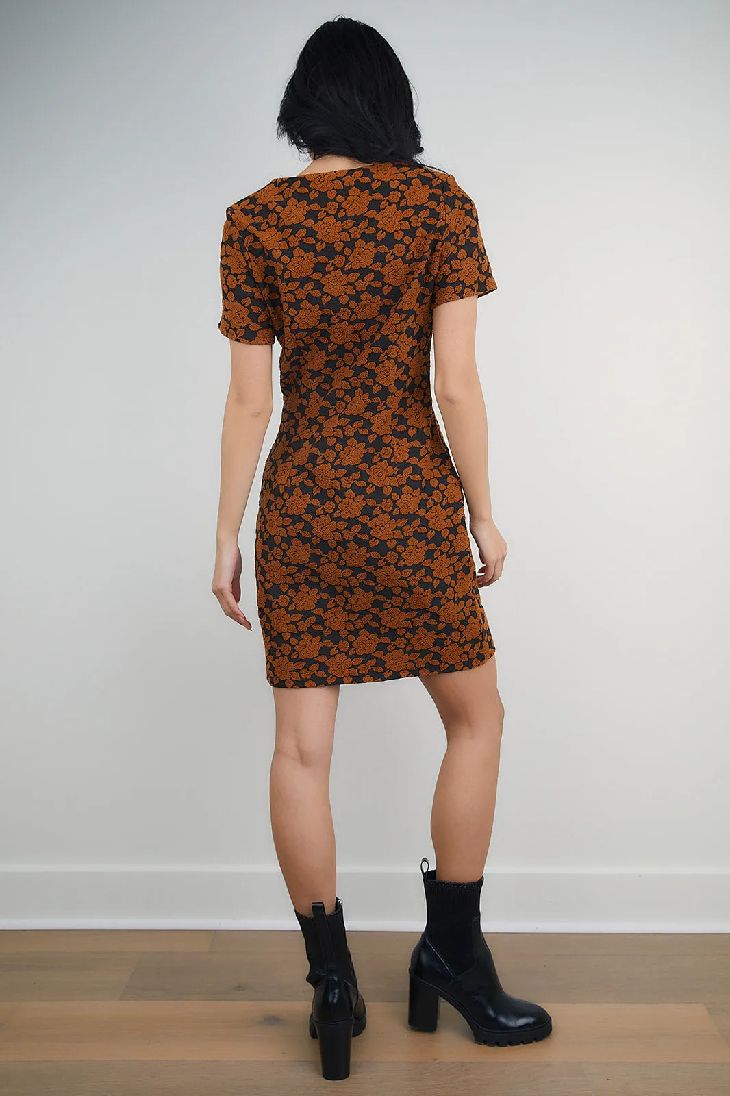 For a Moment Jacquard Shift Dress-FINAL SALE