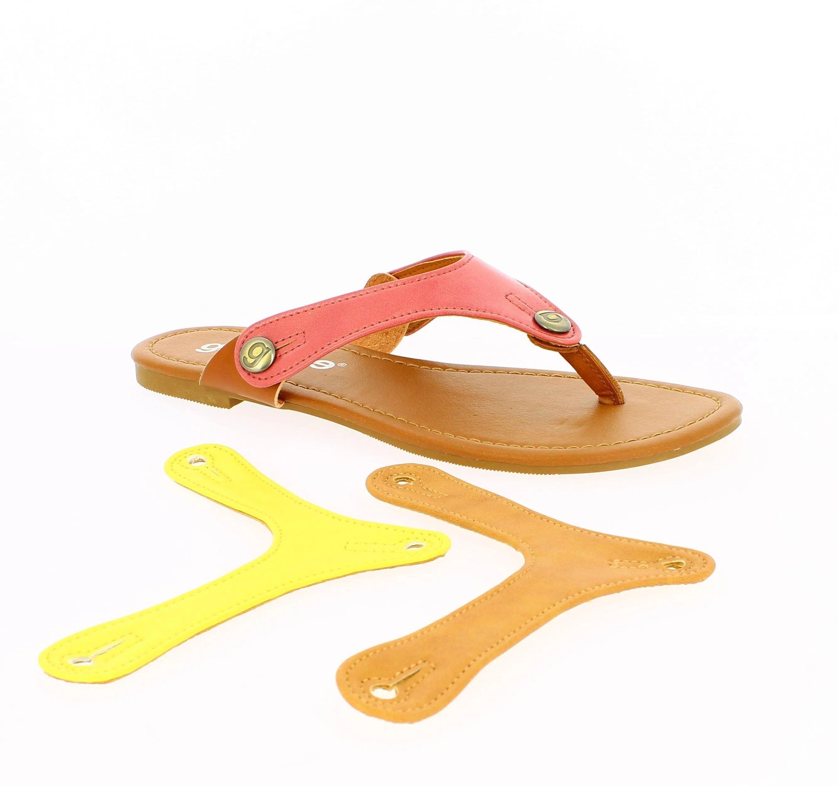 Gal Pack - Nude, Light Pink and Yellow Straps