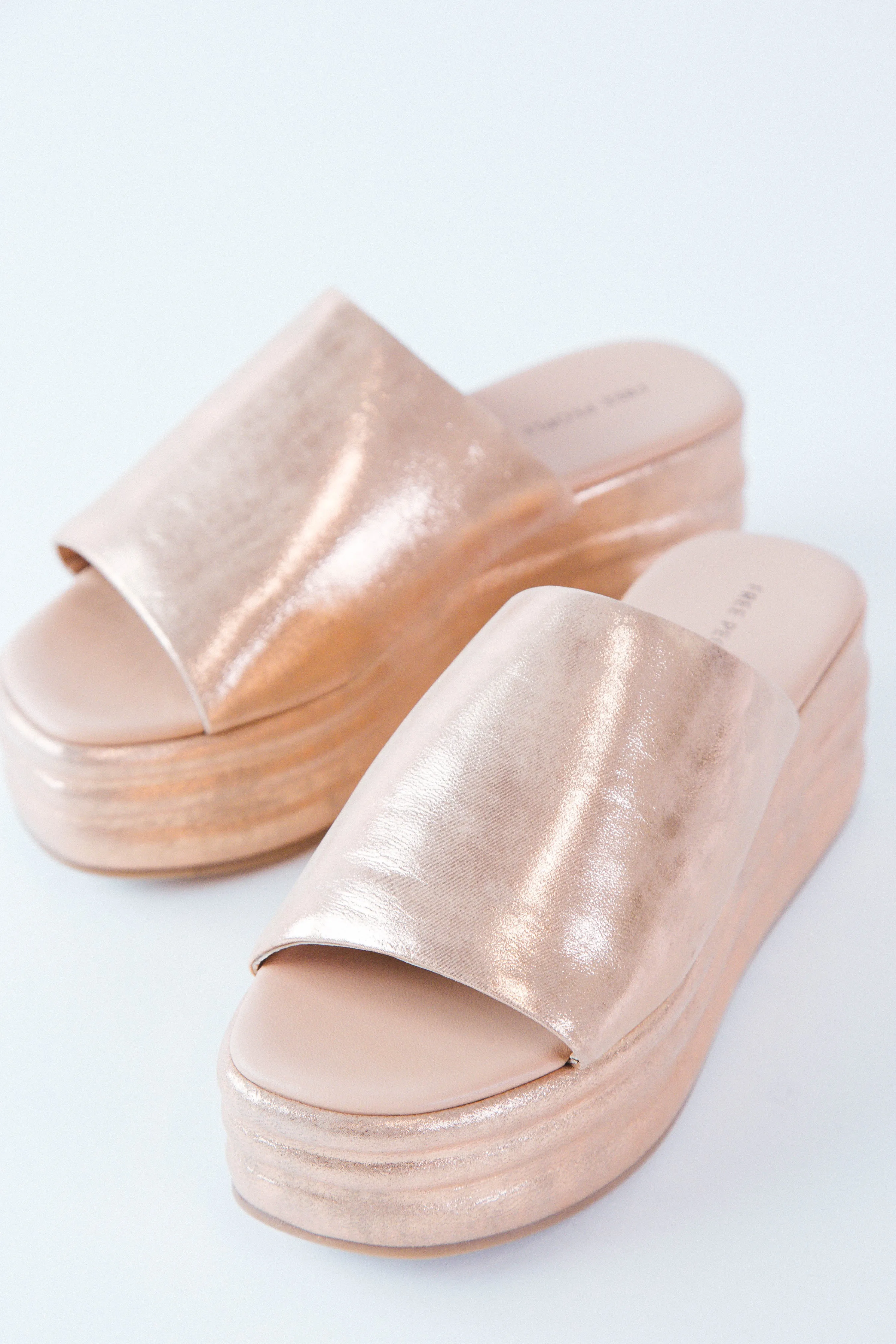 Harbor Platform Sandal, Rose Gold | Free People