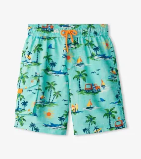 Hatley Vintage Holiday Board Shorts