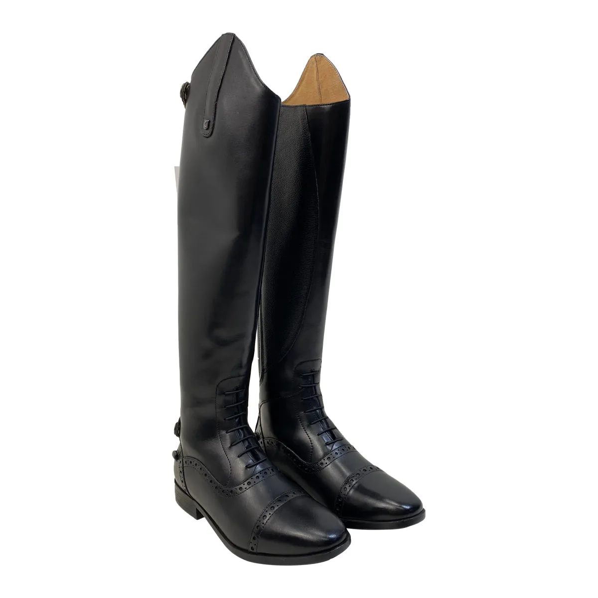 Horze 'Winslow' Field Boots in Black - Women's 36 Slim/Reg (US 5.5-6 Slim/Reg)