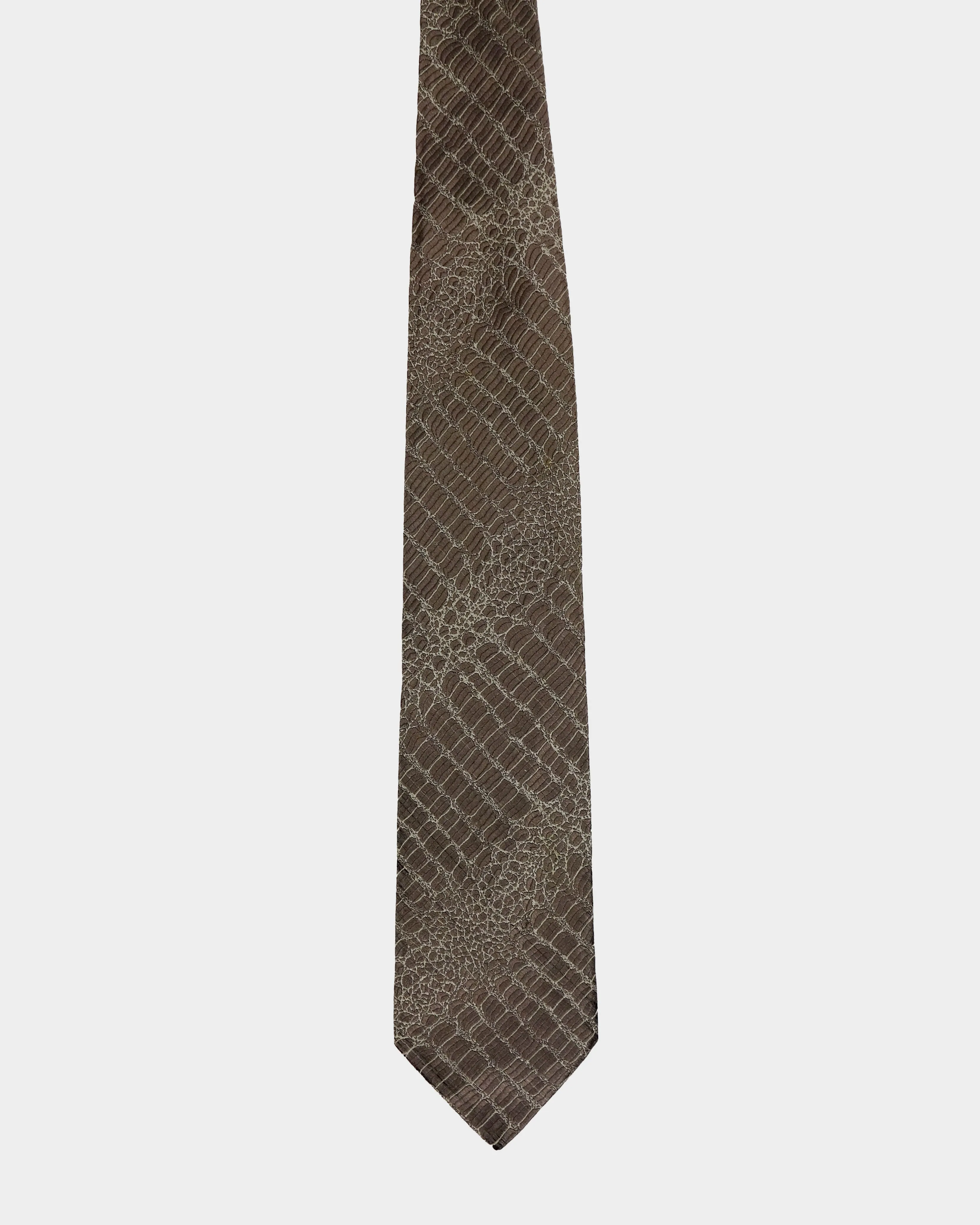 Jean Paul Gaultier Reptile Skin Tie 1990's