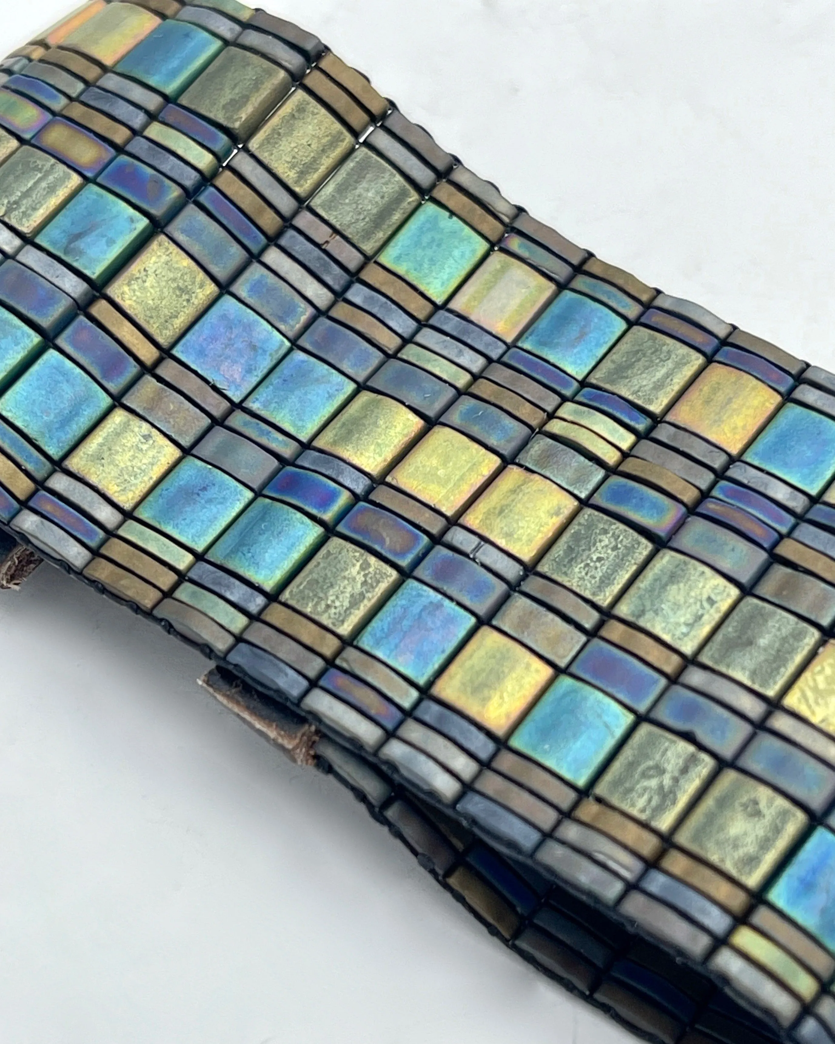 Julie Rofman Nova Handwoven Tile Bracelet