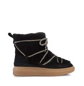 Lacey Black Snow Boots