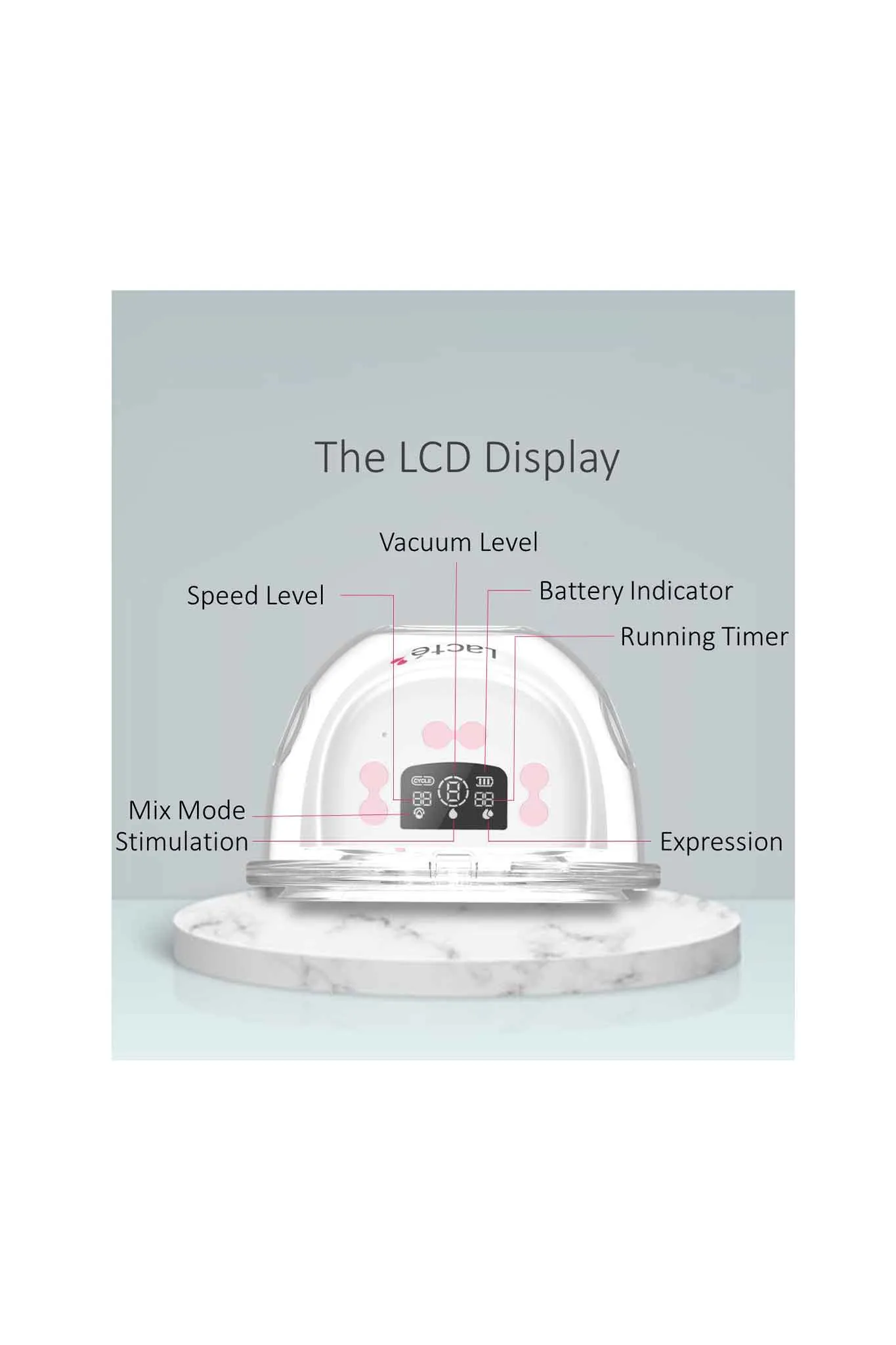 Lacte Nova Wearable Electric Breast Pump