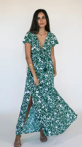 Leilani Dress / Aloha Forest