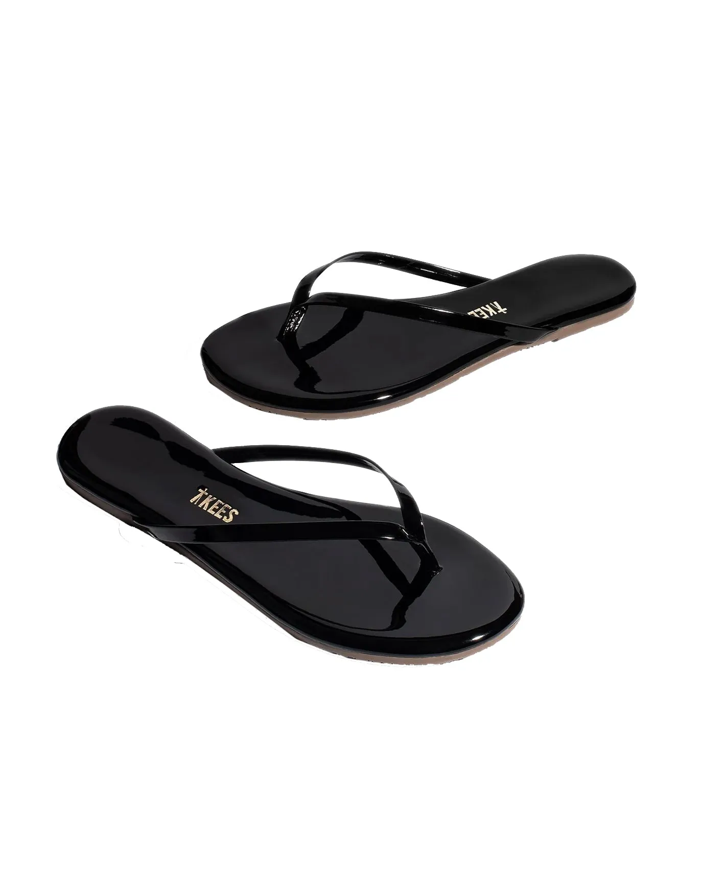 Lily Sandals (Black Gloss)