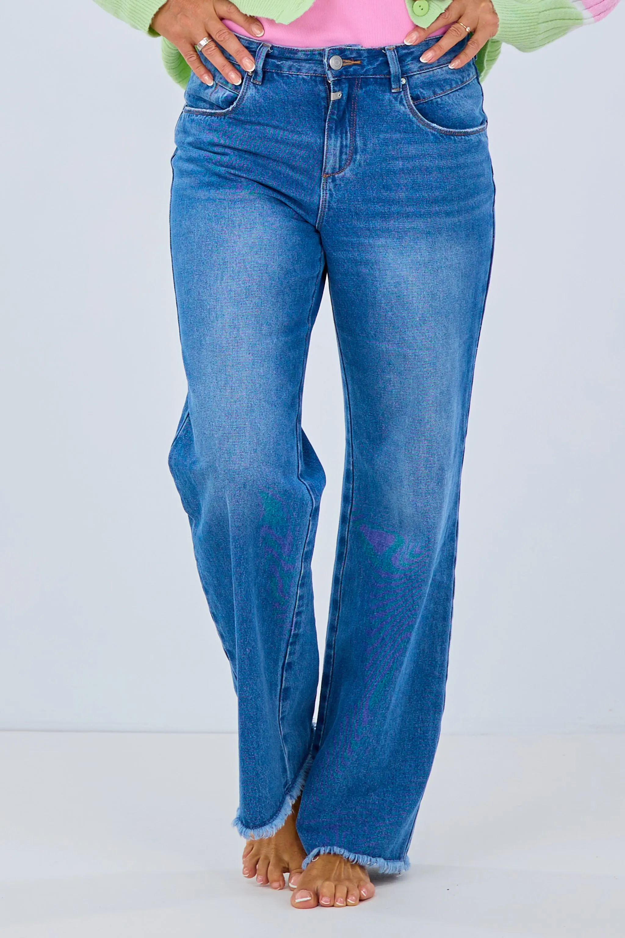 Marlene Jeans "CoraTZ", denim blue