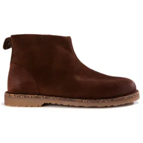 Melrose Suede Leather Unisex Slip-on Ankle Boots