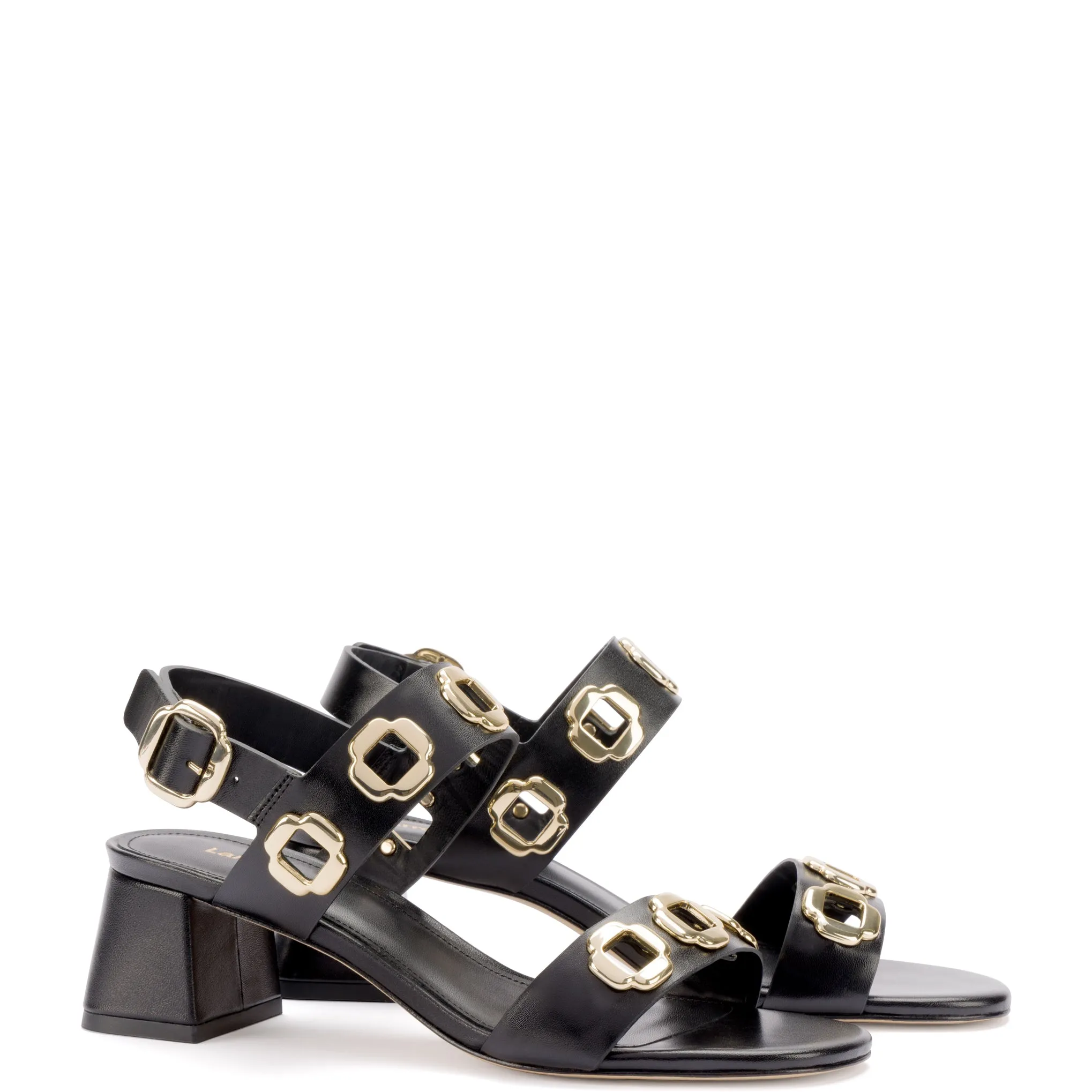 Milan Sandal In Black Leather