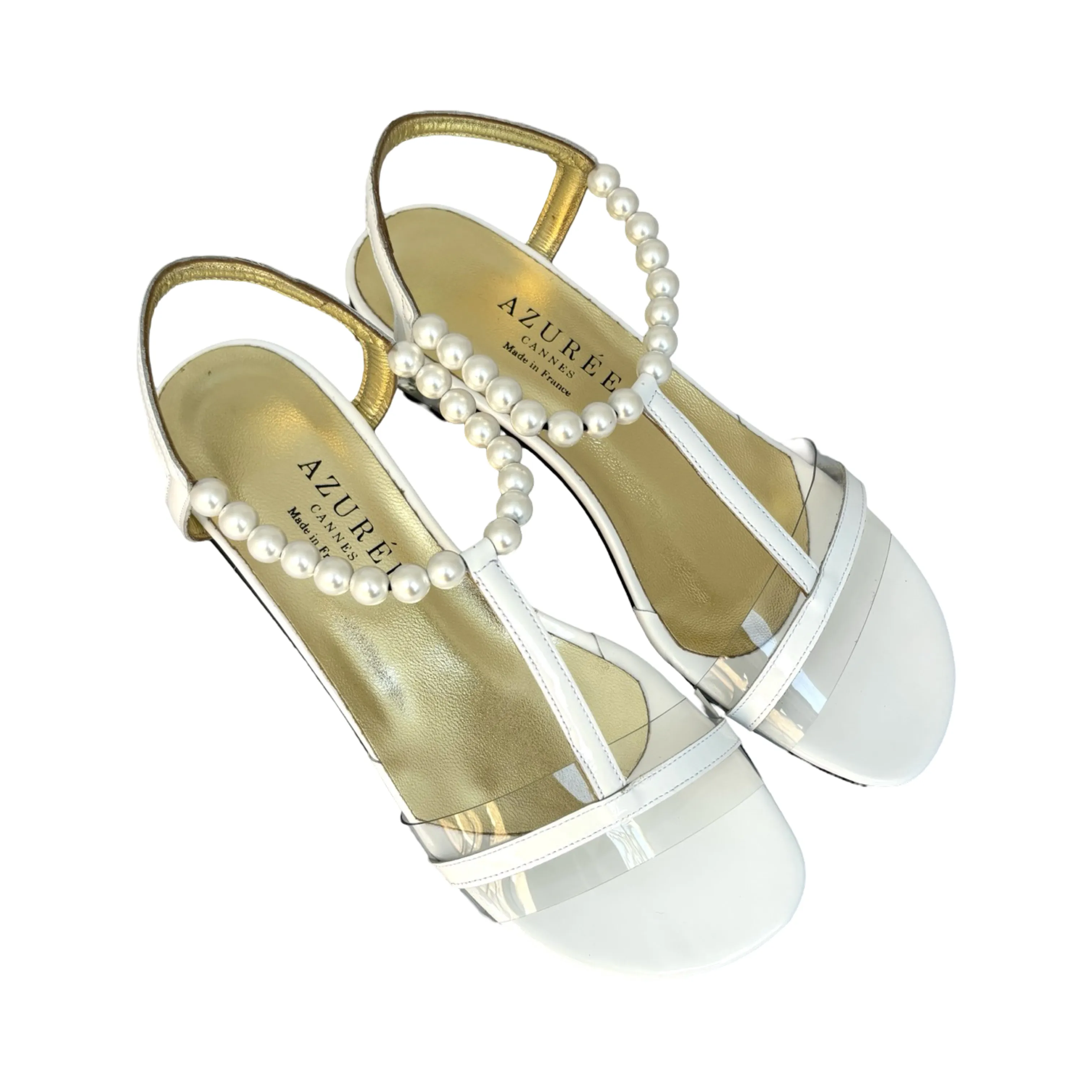 Mur White/Pearl Dress Sandal