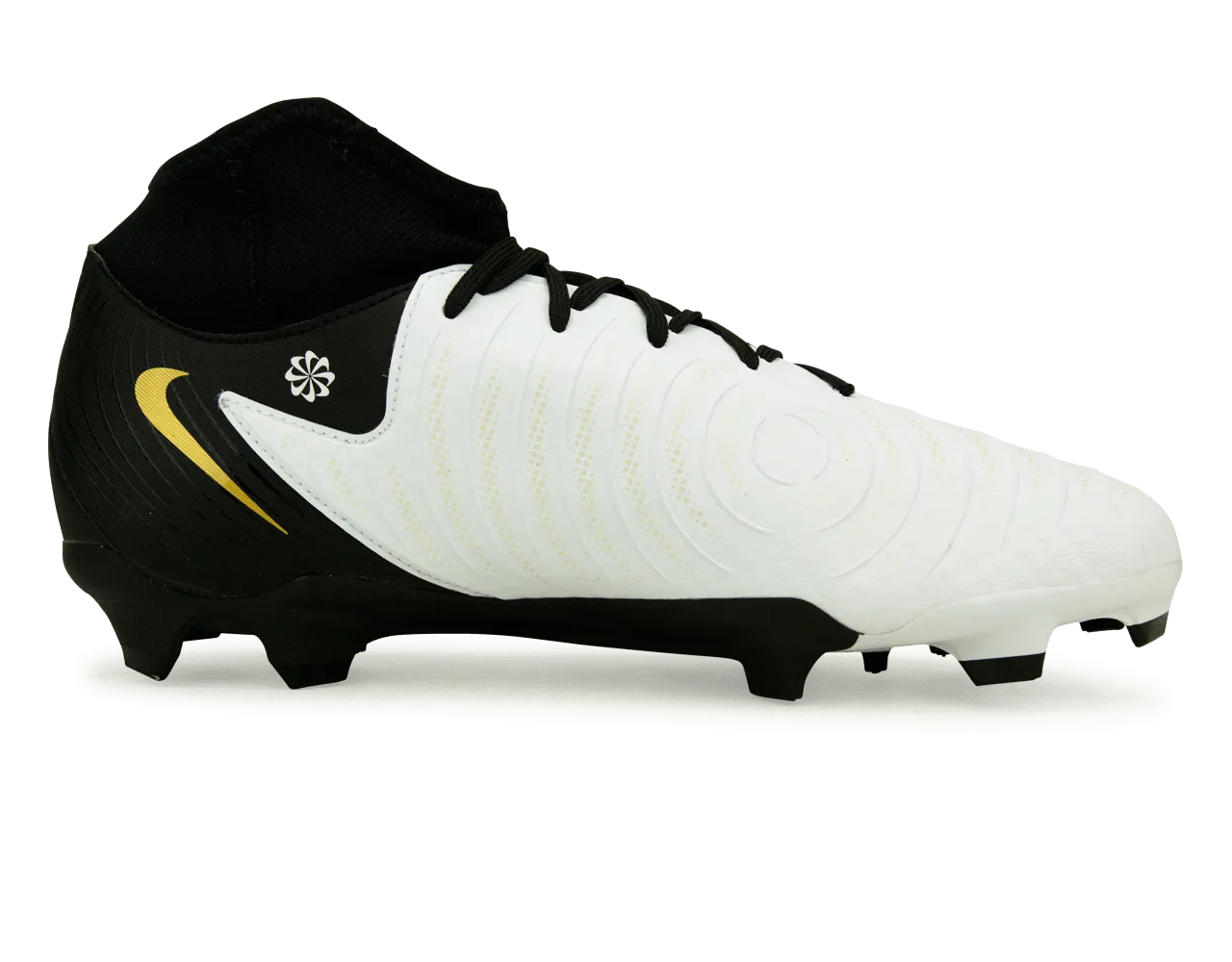 Nike Men's Phantom Luna II Academy FG/MG White/Black/Gold