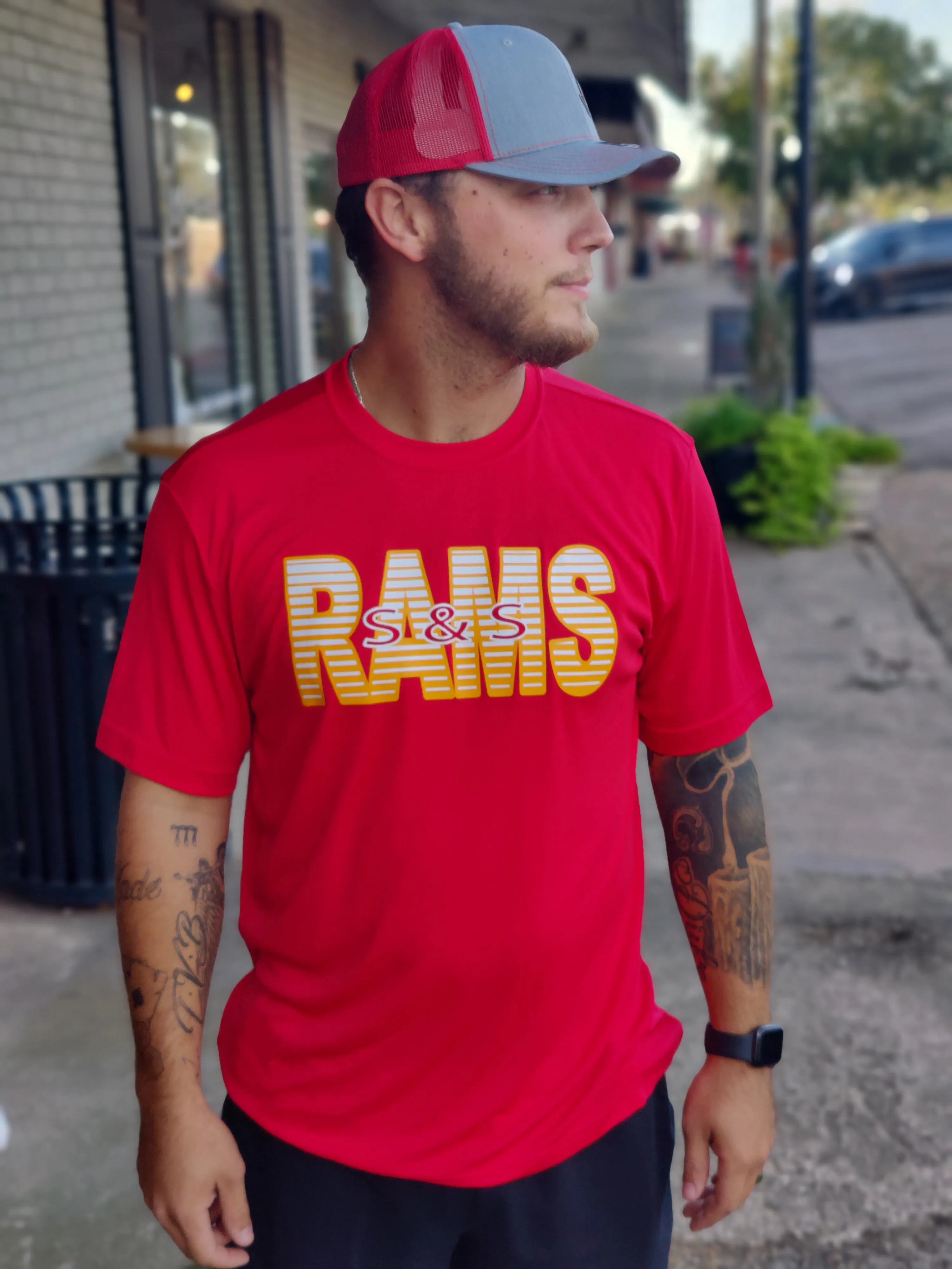 Rams Blurred Lines Dri-Fi