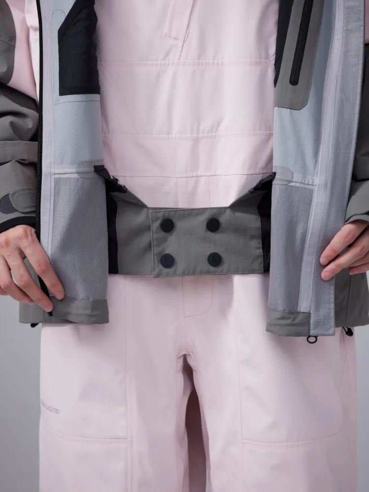 RandomPow Pink 3L Pro Backcountry Snowsuits - Unisex