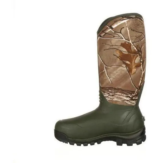 Rocky Men's Core 16" Neoprene WP 1000G Ins Rubber Hunt Boot - Camo - RKYS053