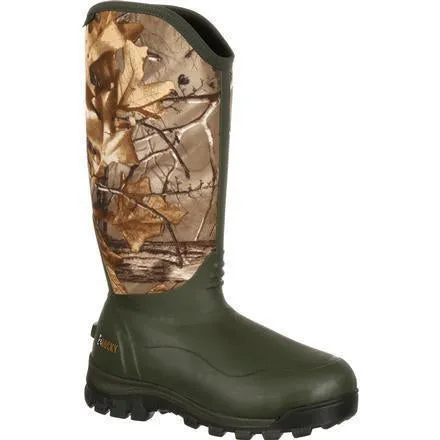 Rocky Men's Core 16" Neoprene WP 1000G Ins Rubber Hunt Boot - Camo - RKYS053