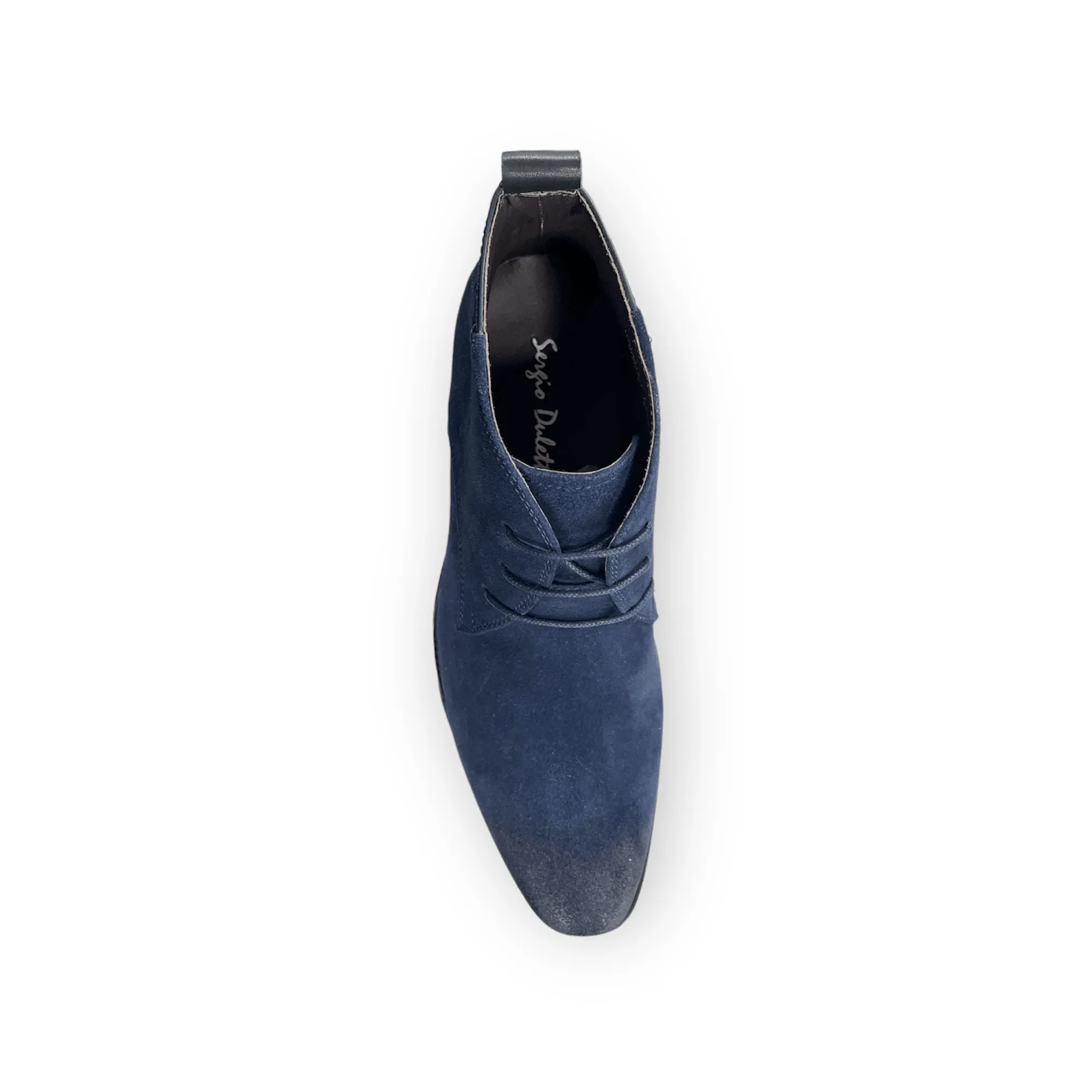 Sergio Duletti Ian Suede Leather Boots Navy