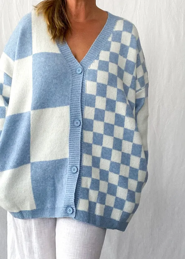 Spencer Cardigan - Blue