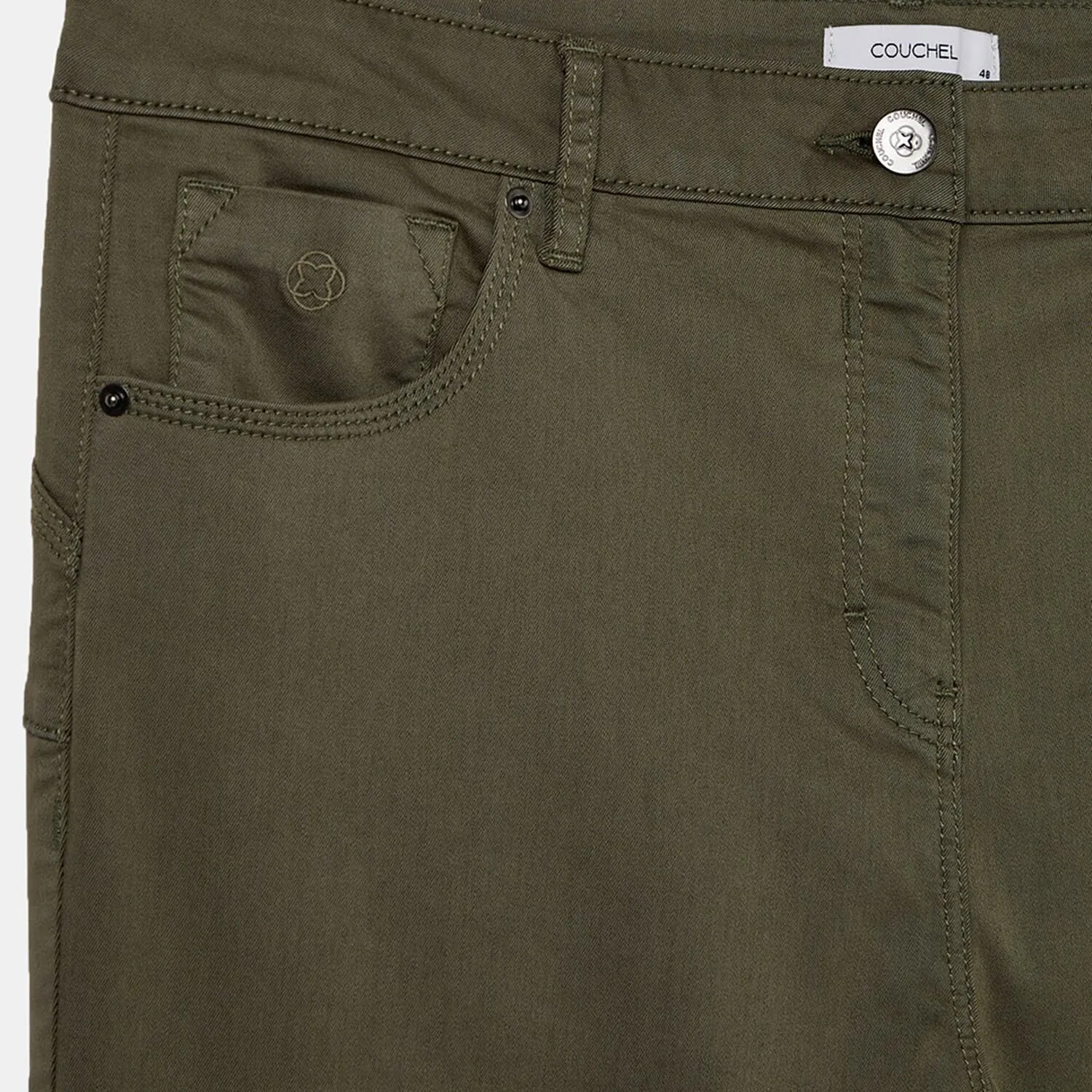 Straight Leg Pants - Green