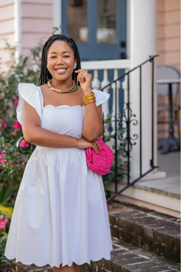 The Cypress Dress in White