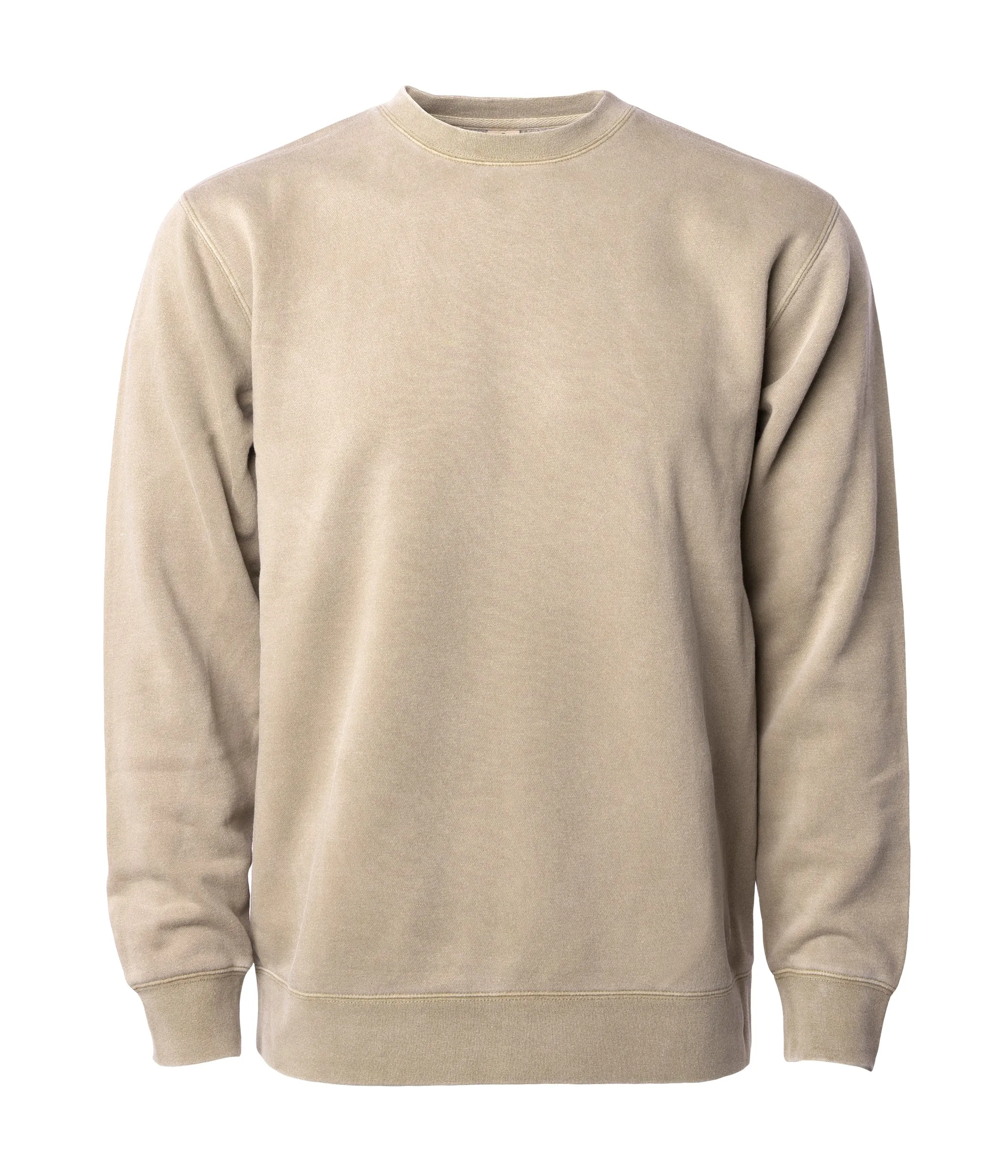 Unisex Midweight Pigment Dye Crew Neck