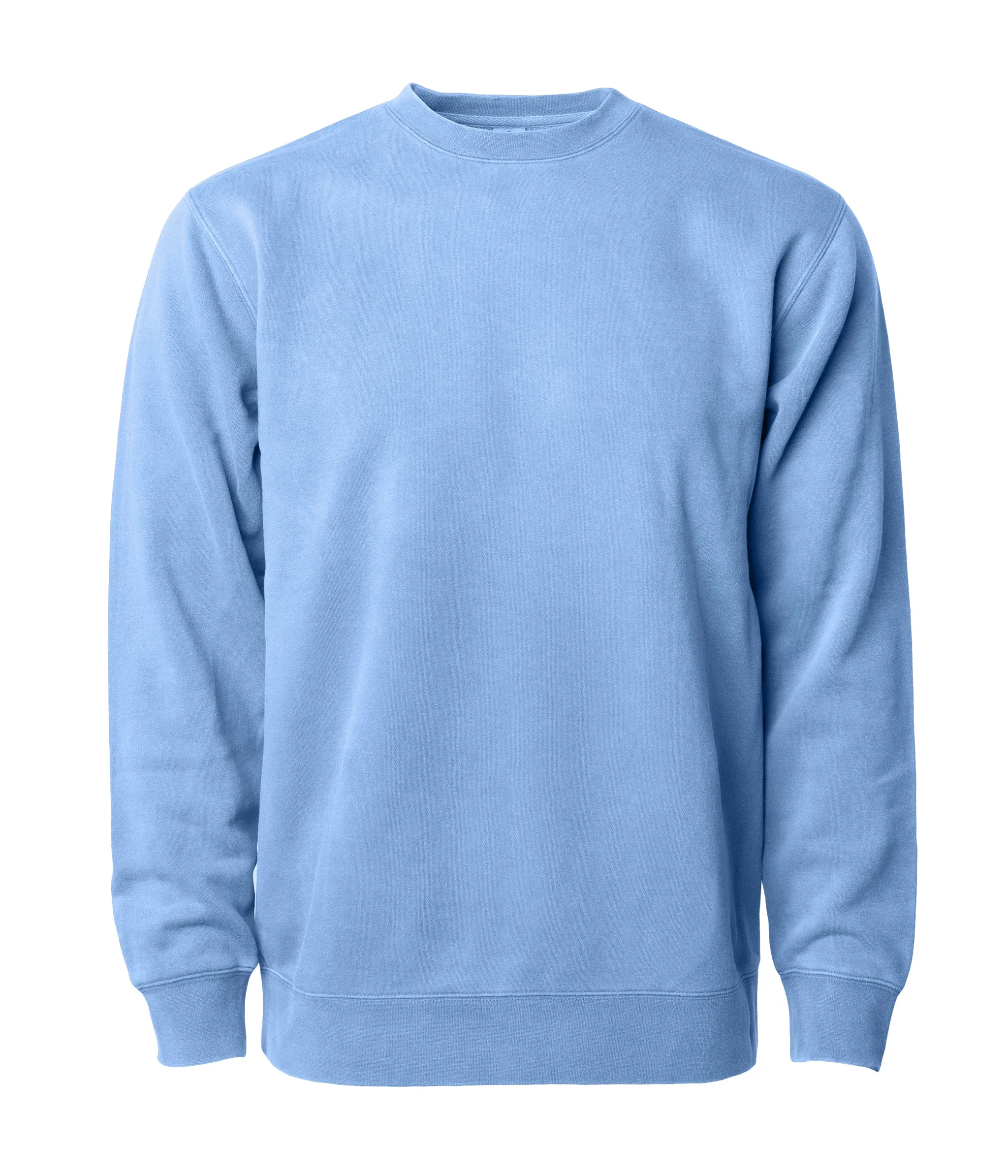 Unisex Midweight Pigment Dye Crew Neck